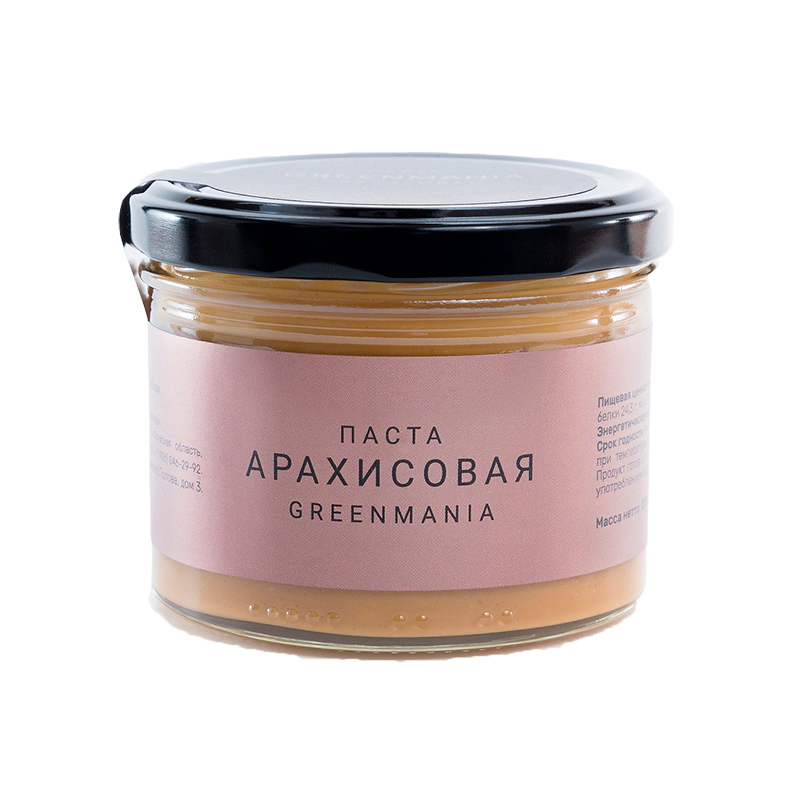 Паста "Арахисовая" GreenMania