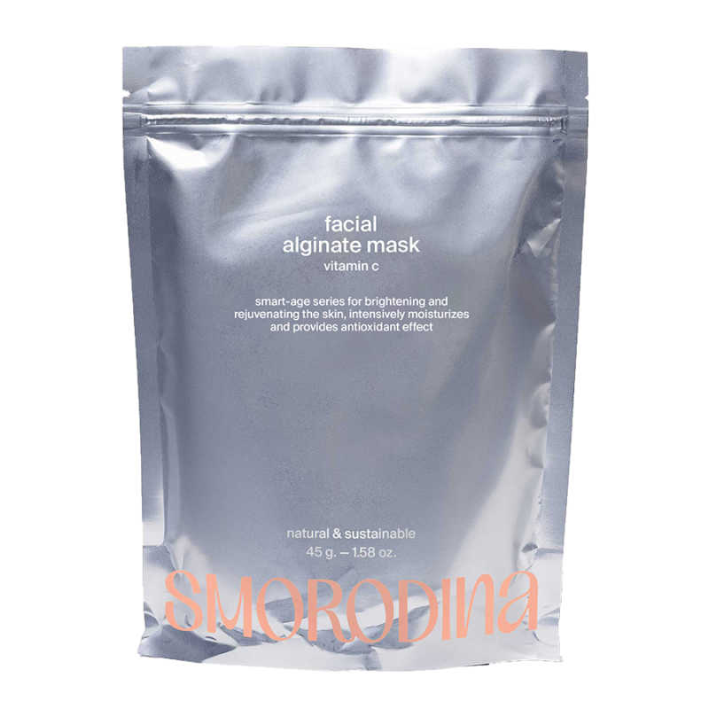 Освежающая альгинатная маска с витамином С SmoRodina